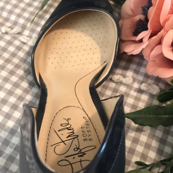 Navy Blue with navy patten leather trim - Picture 5 of 5